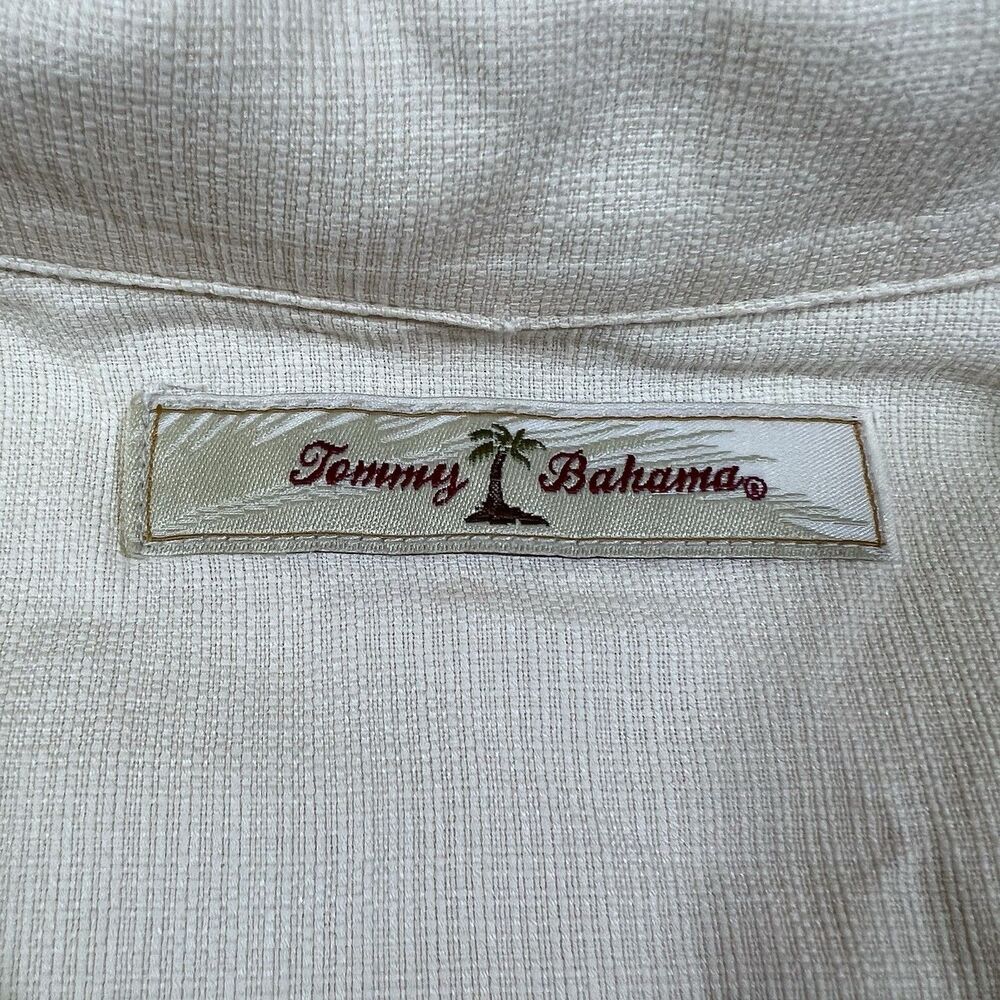 Tommy Bahama 100% Silk Hawaiian Camp Shirt Tropical Floral Aloha Men's 3XT - Picture 10 of 11